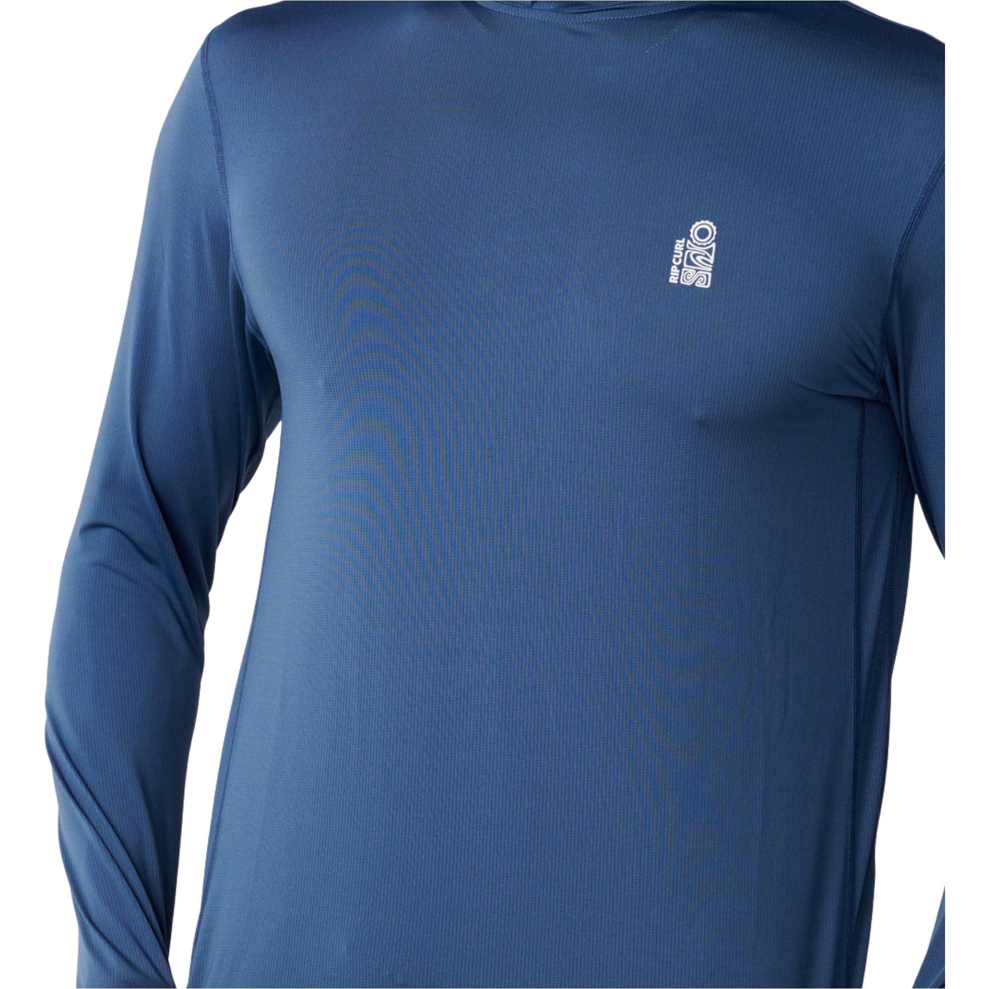 2026 Rip Curl Mens S-Series UPF Hooded Rash Vest 182MRV - Light Navy